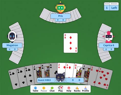 Hearts card game free online - Hearts is a classic card game where you try to get as few points as possible by avoiding hearts and the queen of spades. You can play it online for free with other players or …